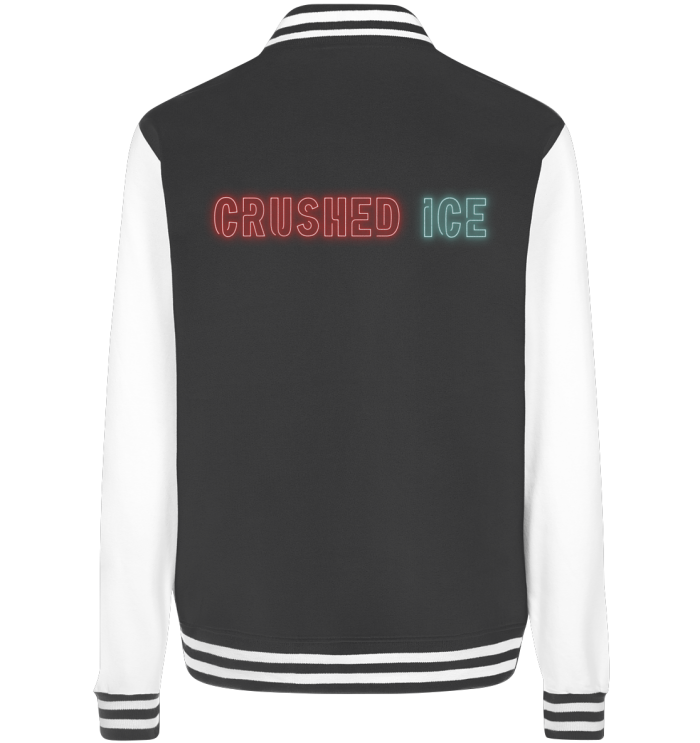 Crushed Ice Logo – College Jacket