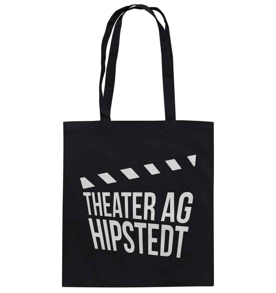 TAGH Logo weiß, klein - Baumwolltasche