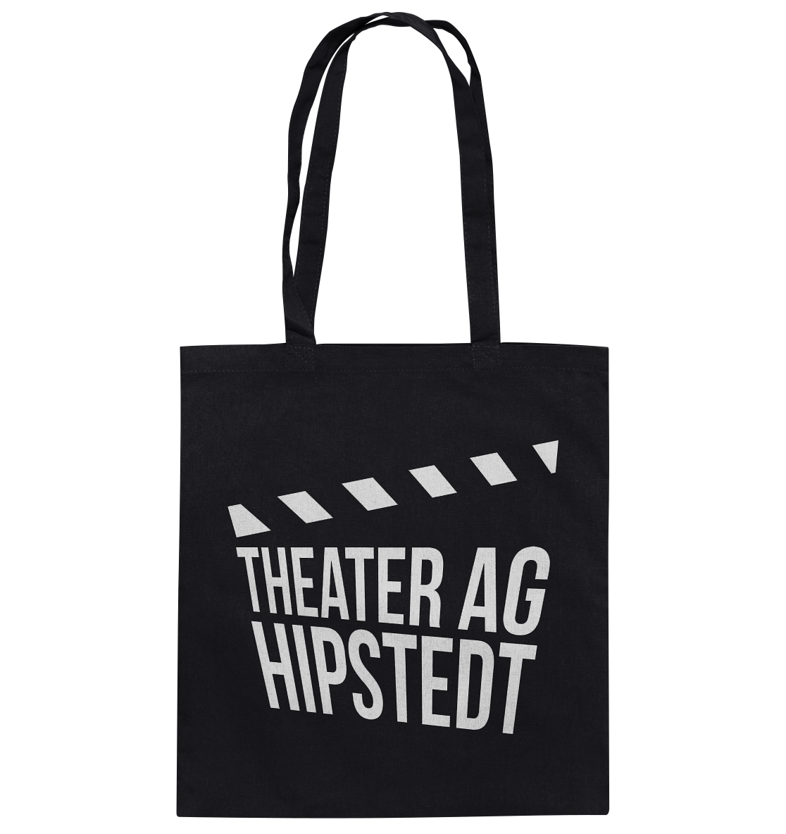 TAGH Logo weiß, klein - Baumwolltasche