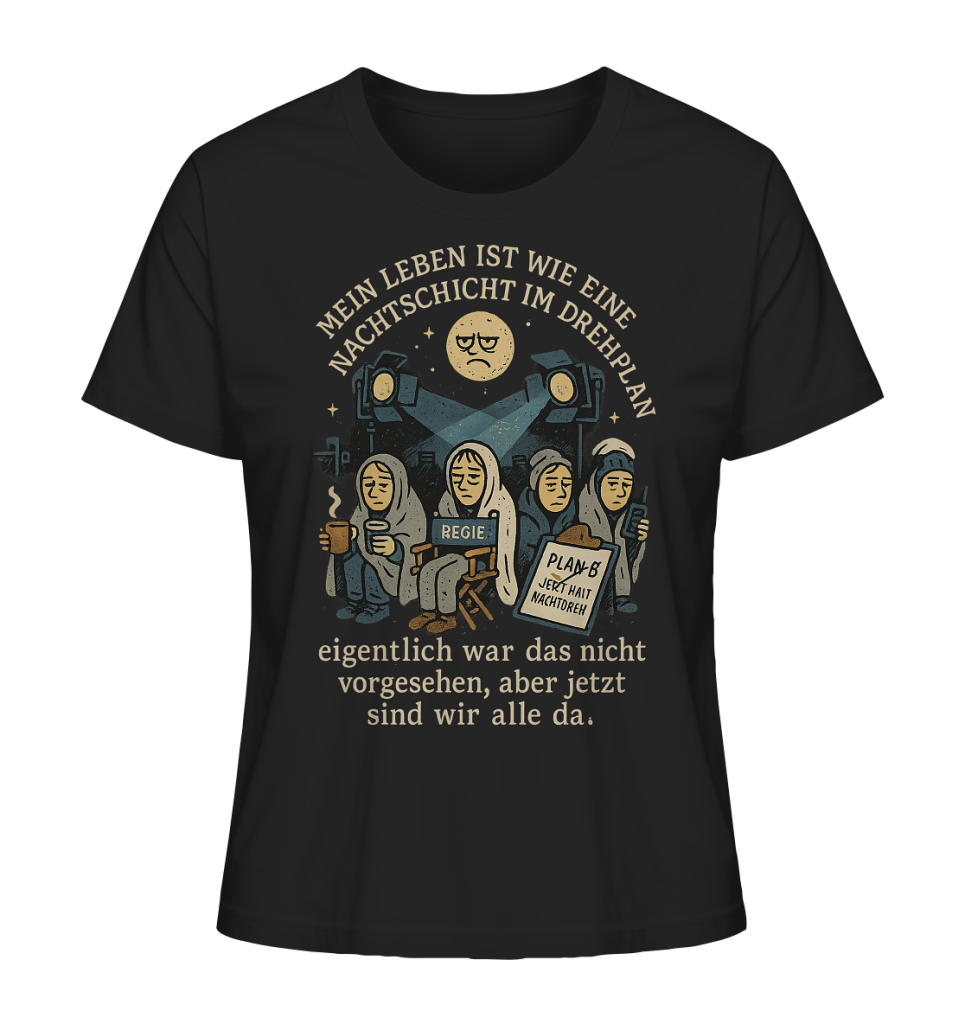 Nachtschicht - Ladies Organic Shirt