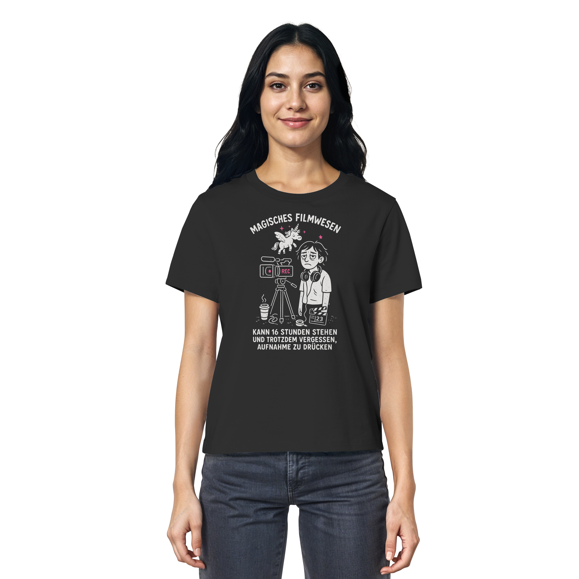 Magisches Filmwesen - Ladies Organic Shirt – Bild 2