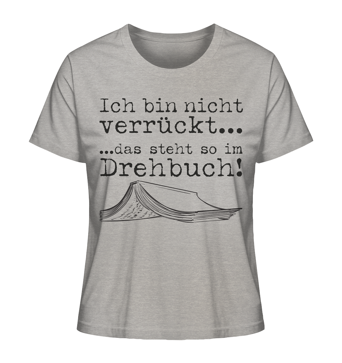 Ich bin nicht verrückt... - Ladies Organic Shirt – Bild 5
