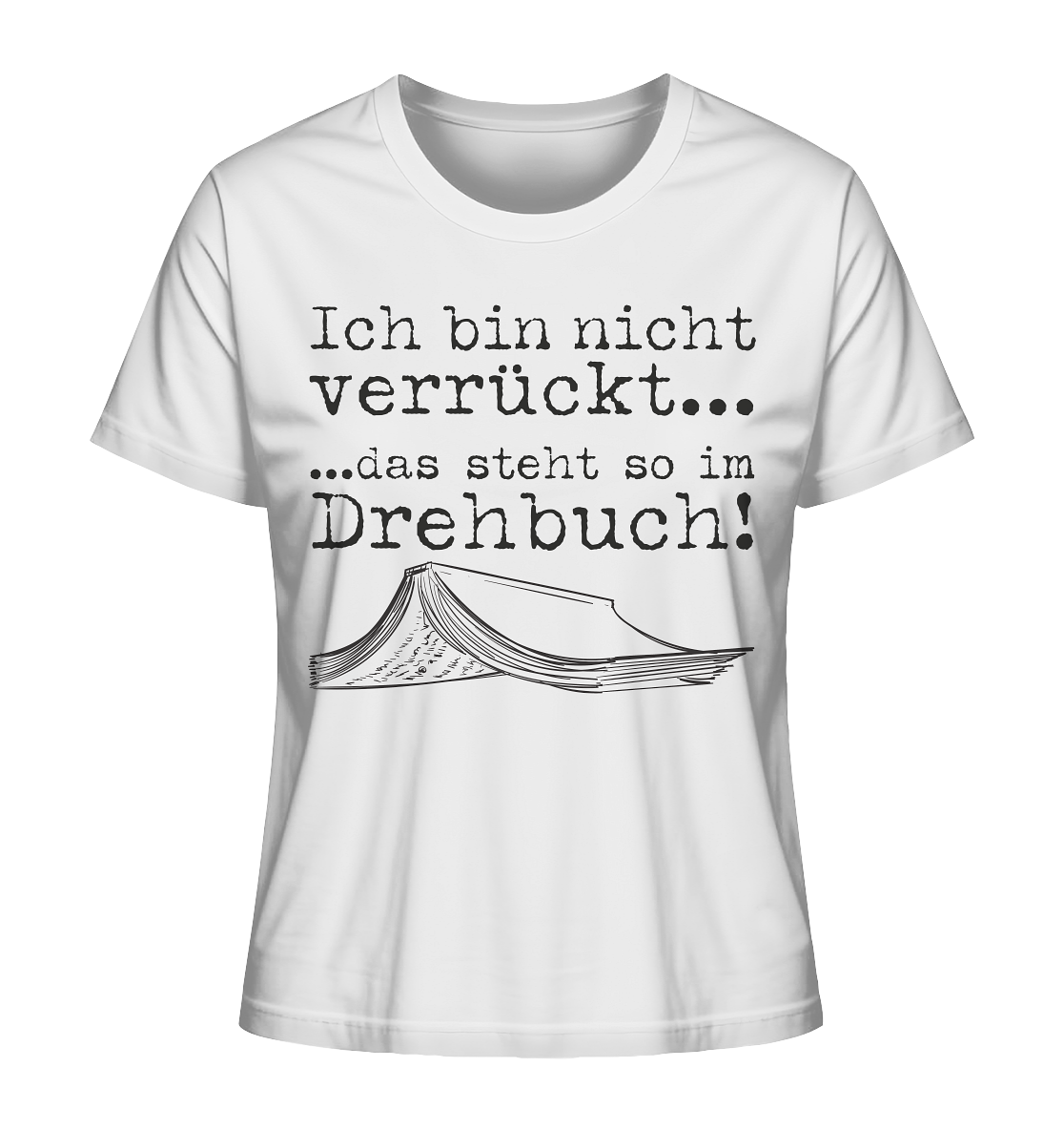 Ich bin nicht verrückt... - Ladies Organic Shirt – Bild 13