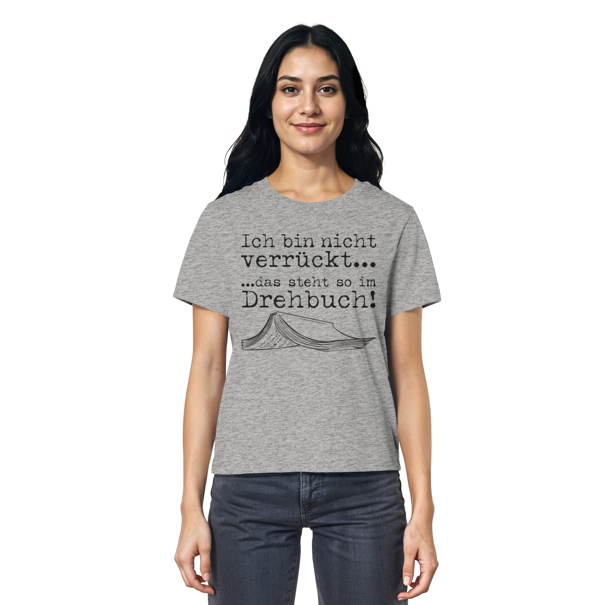 Ich bin nicht verrückt... - Ladies Organic Shirt – Bild 6