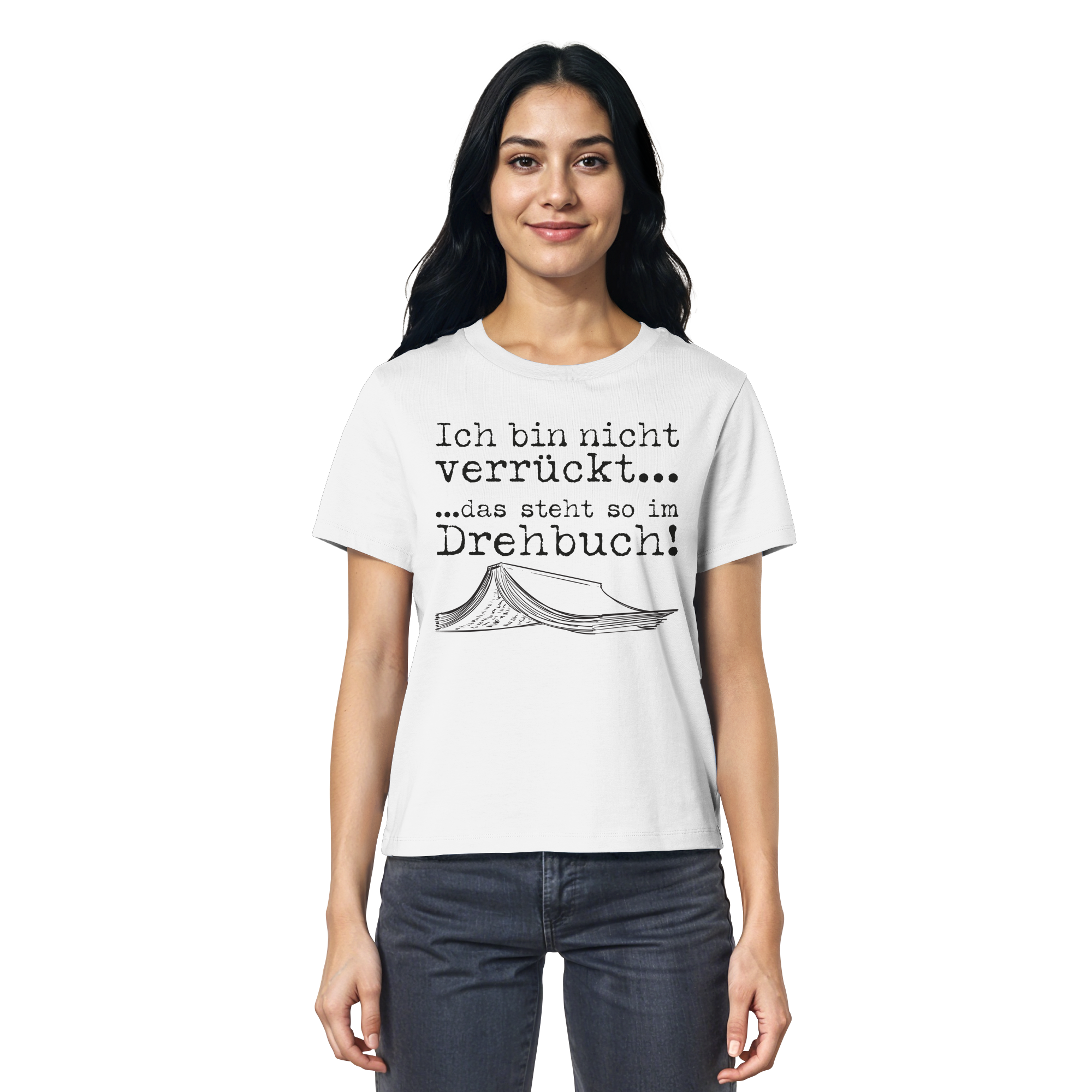 Ich bin nicht verrückt... - Ladies Organic Shirt – Bild 14