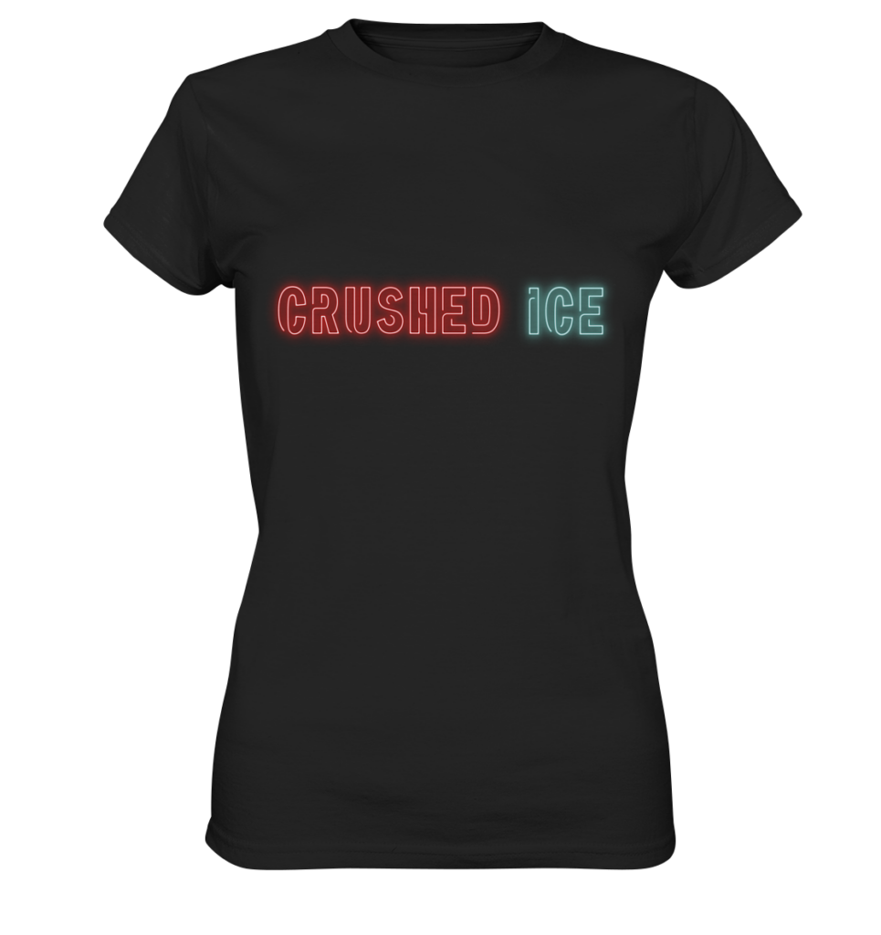 Crushed Ice Logo - Ladies Premium Shirt