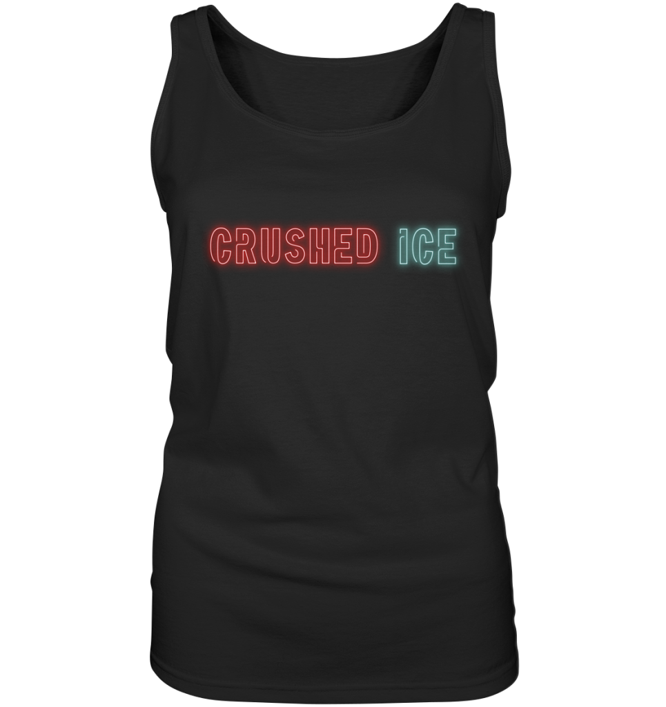 Crushed Ice Logo - Ladies Tank-Top