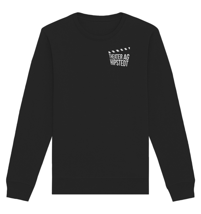 tagh-logo-weiss-klein-organic-basic-unisex-sweatshirt