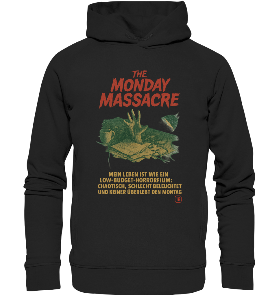 Low-Budget-Horror - Organic Fashion Hoodie