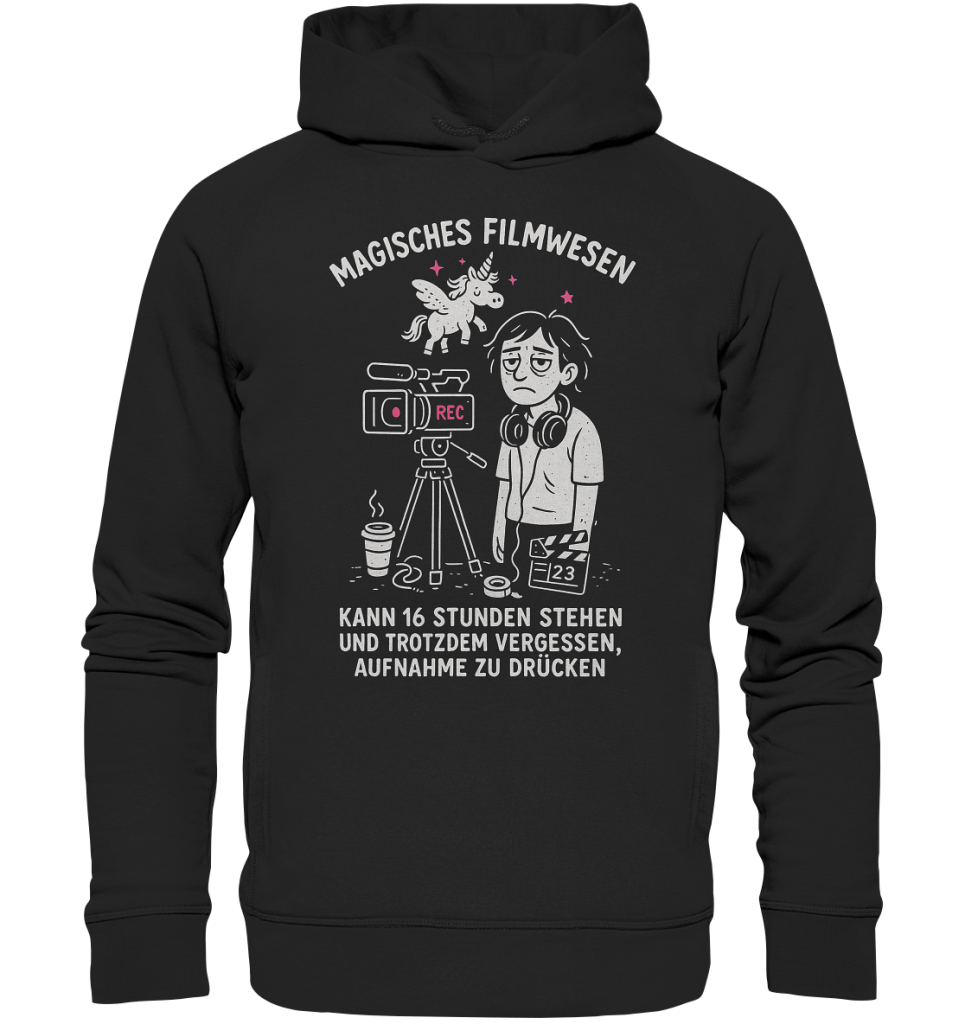 Magisches Filmwesen - Organic Fashion Hoodie