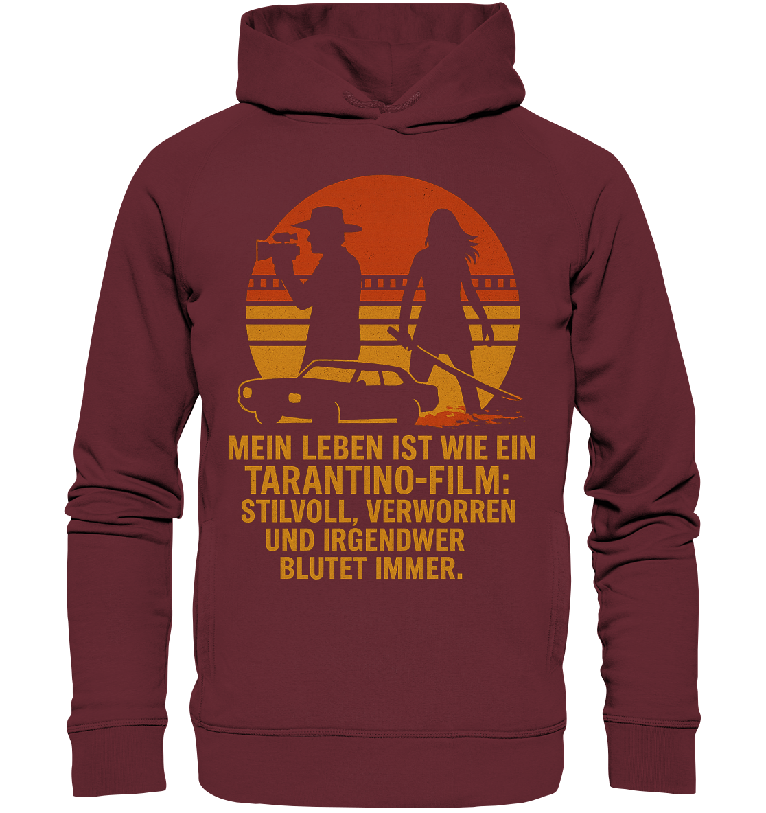 Tarantino - Organic Fashion Hoodie – Bild 2