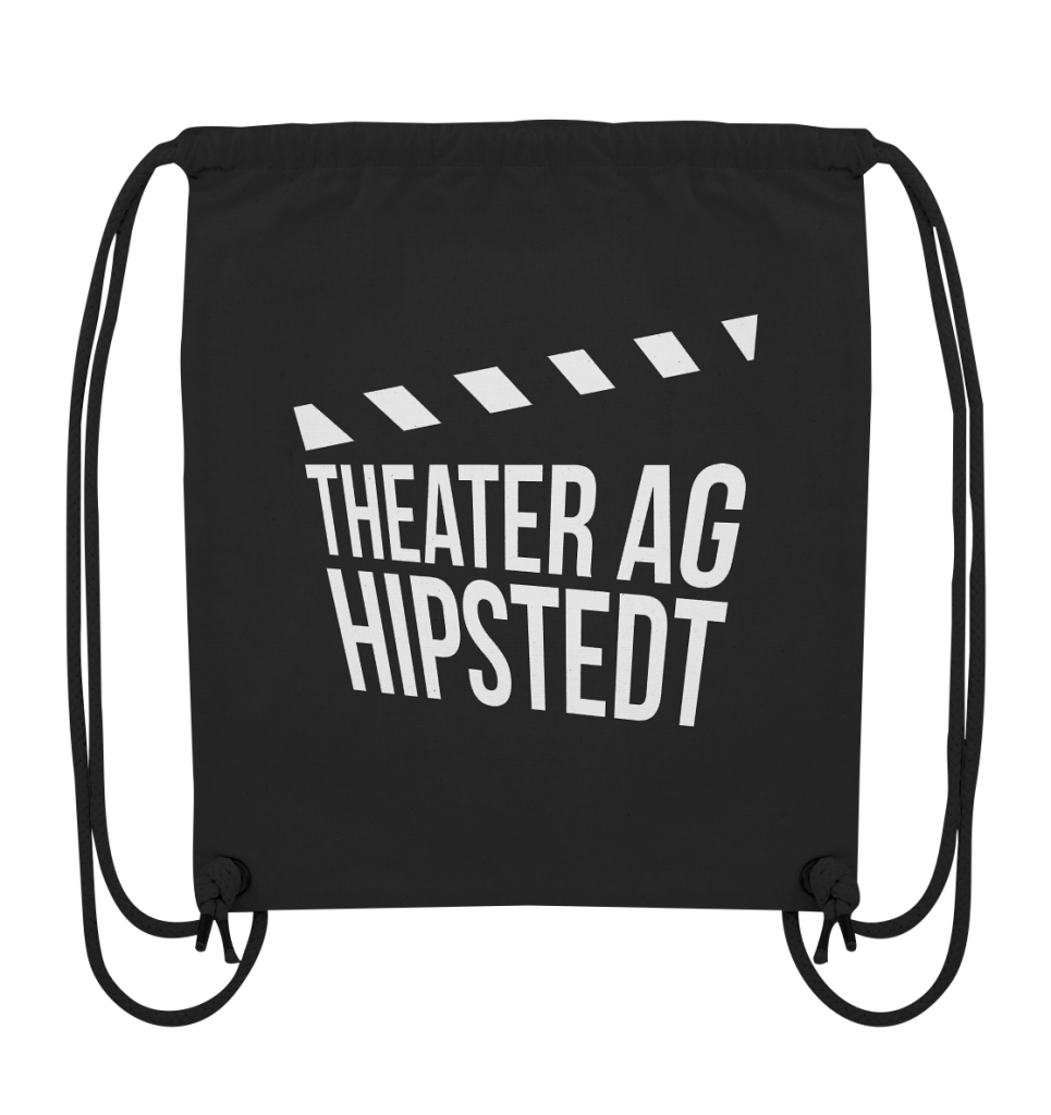 TAGH Logo weiß, klein - Organic Gym-Bag