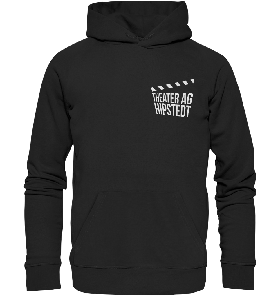TAGH Logo weiß, klein - Organic Hoodie