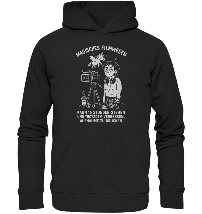 magisches-filmwesen-organic-hoodie
