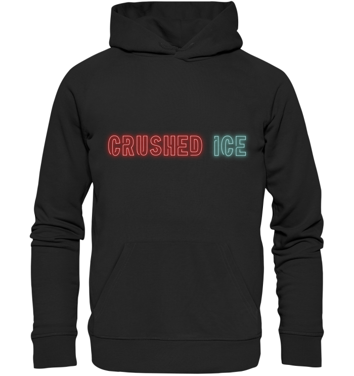 Crushed Ice Logo – Organic Hoodie
