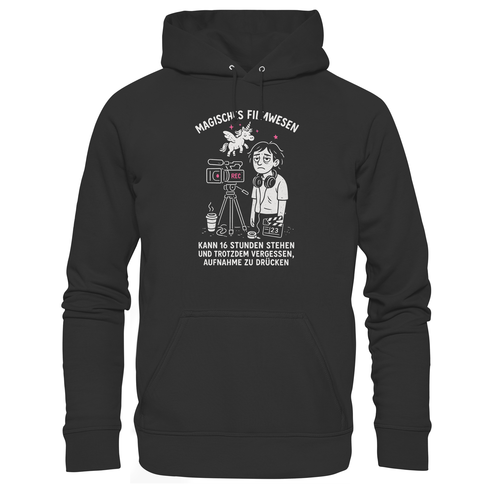 Magisches Filmwesen - Organic Hoodie – Bild 2