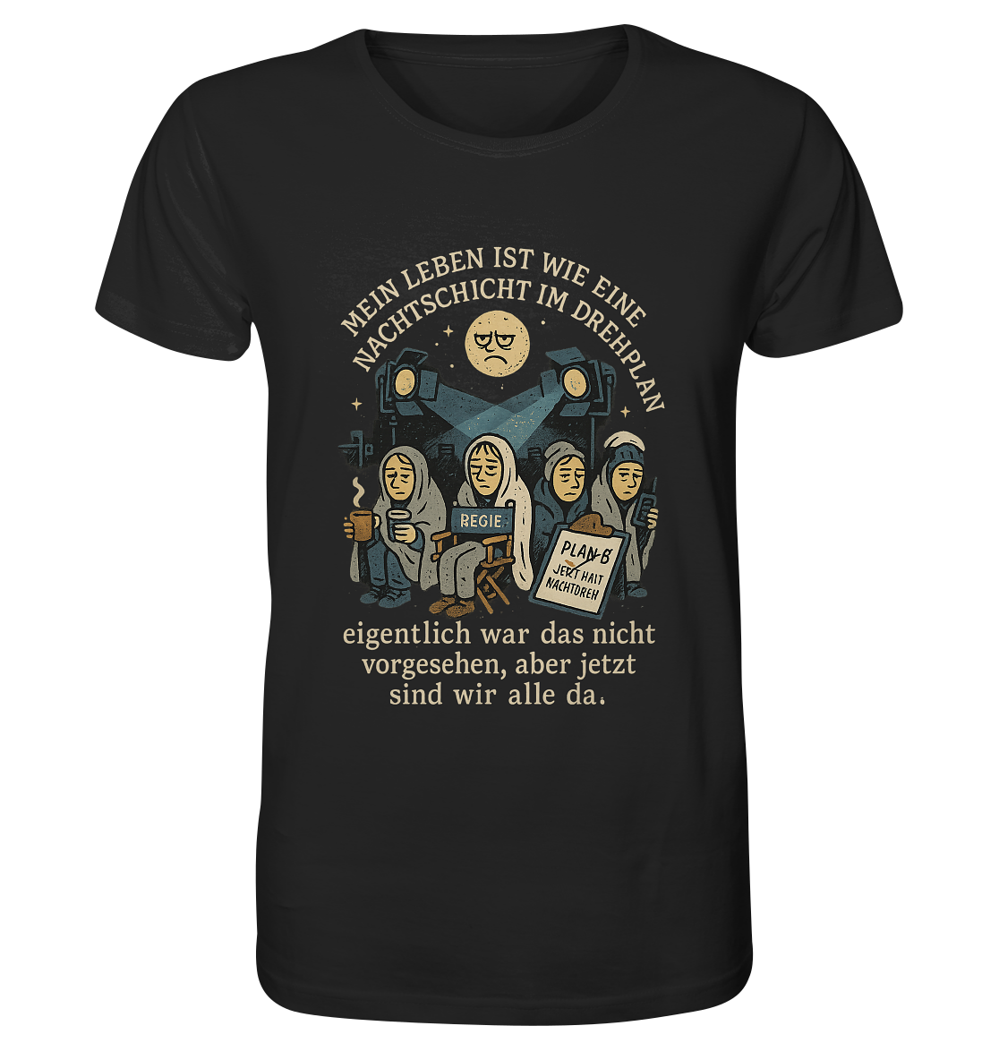 Nachtschicht - Organic Shirt – Bild 3