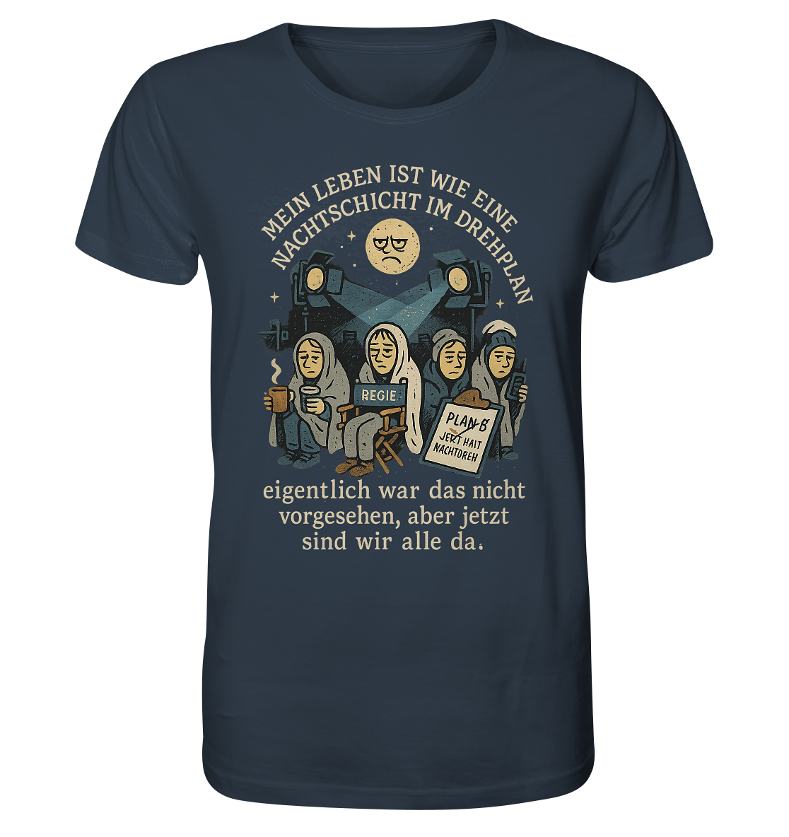 Nachtschicht - Organic Shirt – Bild 5