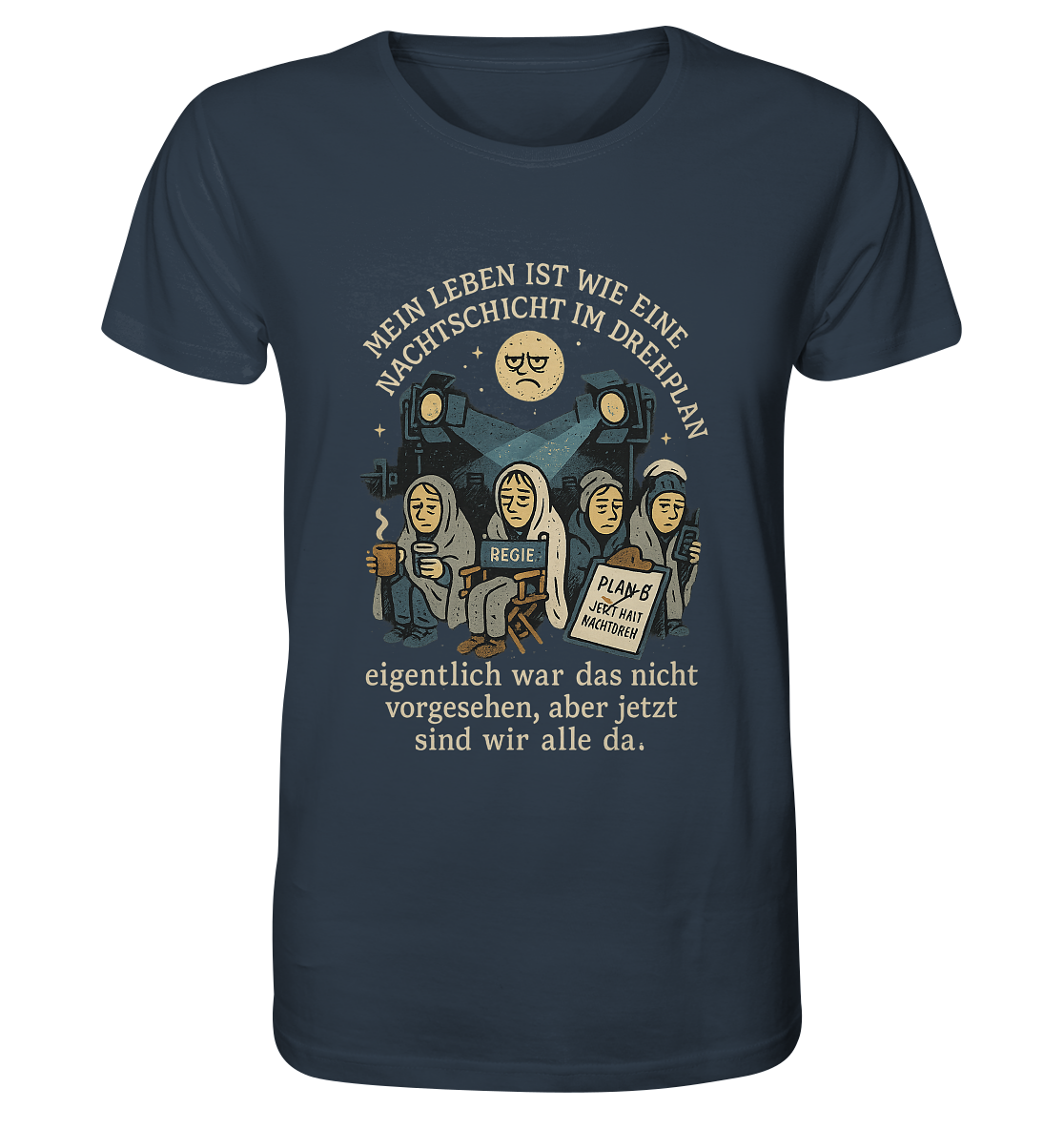 Nachtschicht - Organic Shirt – Bild 5