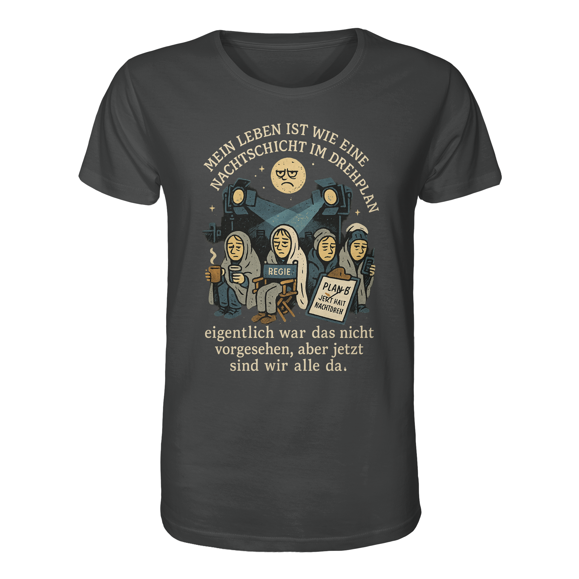 Nachtschicht - Organic Shirt – Bild 2