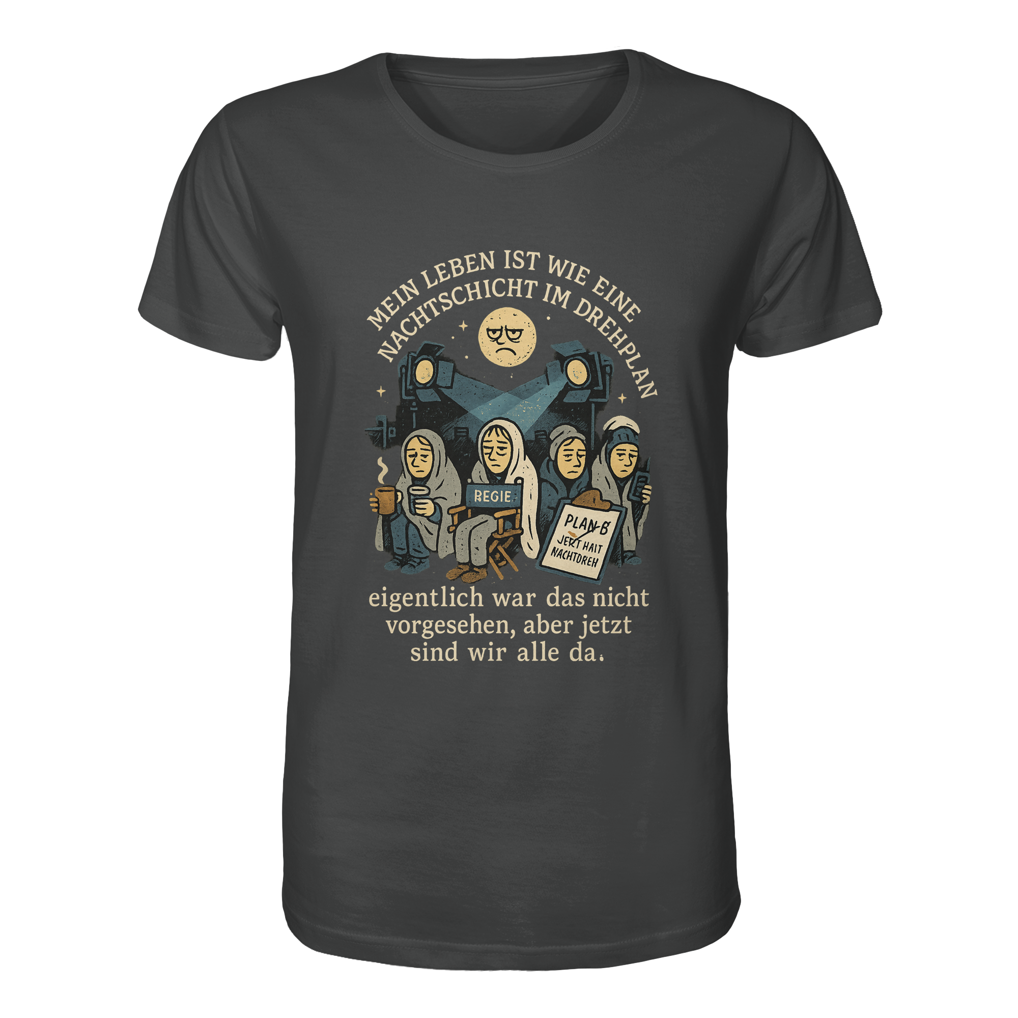Nachtschicht - Organic Shirt – Bild 2