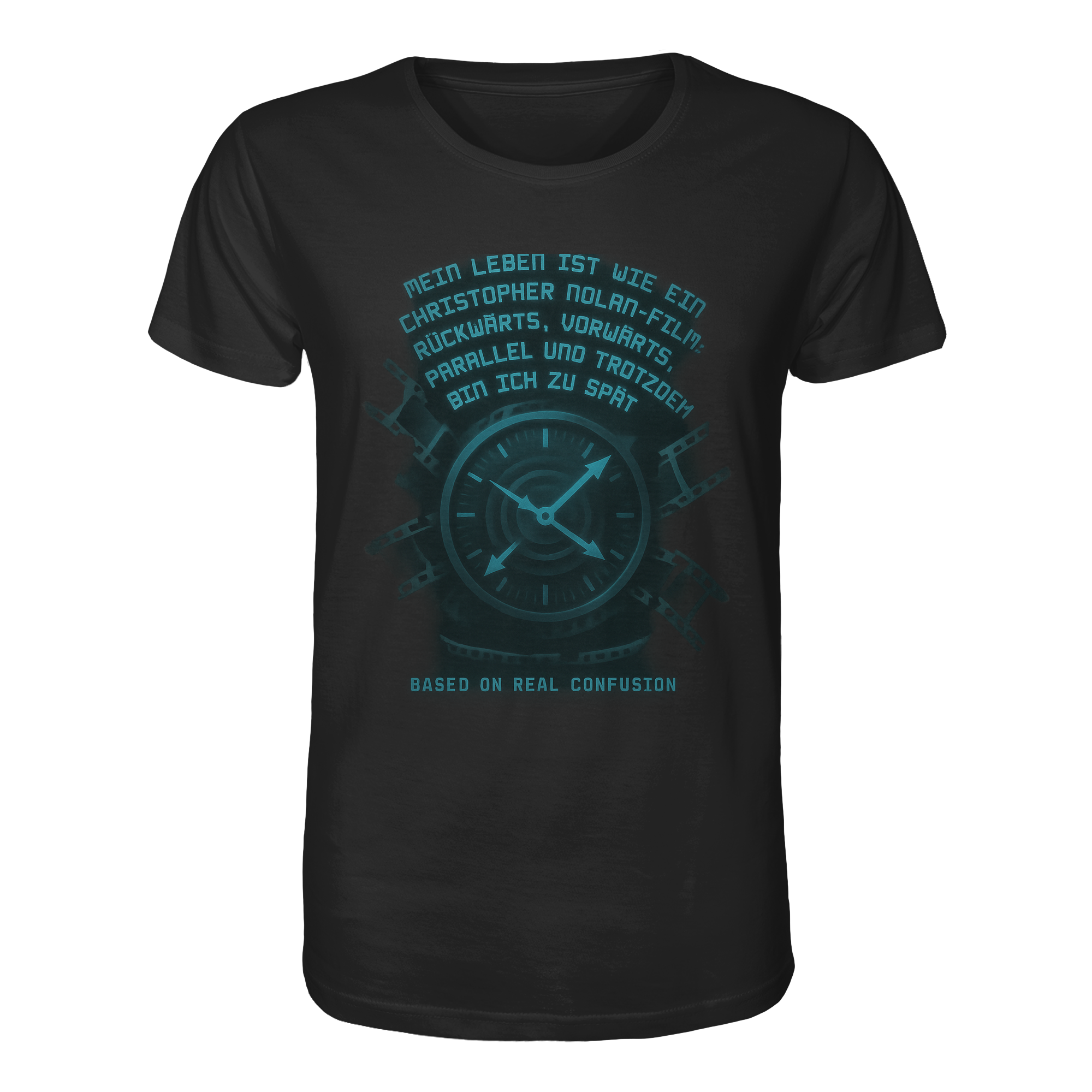 Mein Leben ist wie ein Christopher Nolan Film... - Organic Shirt – Bild 2