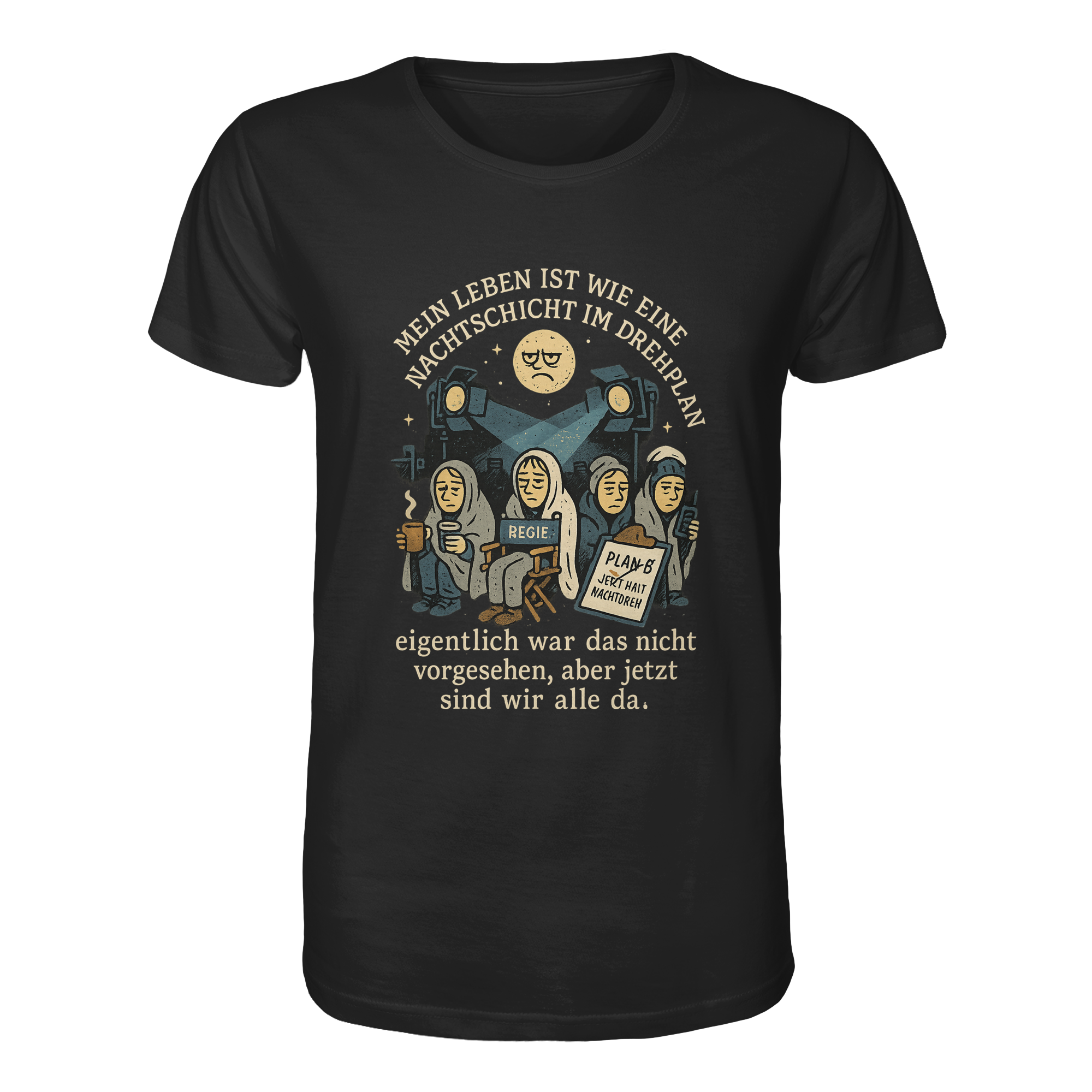 Nachtschicht - Organic Shirt – Bild 4