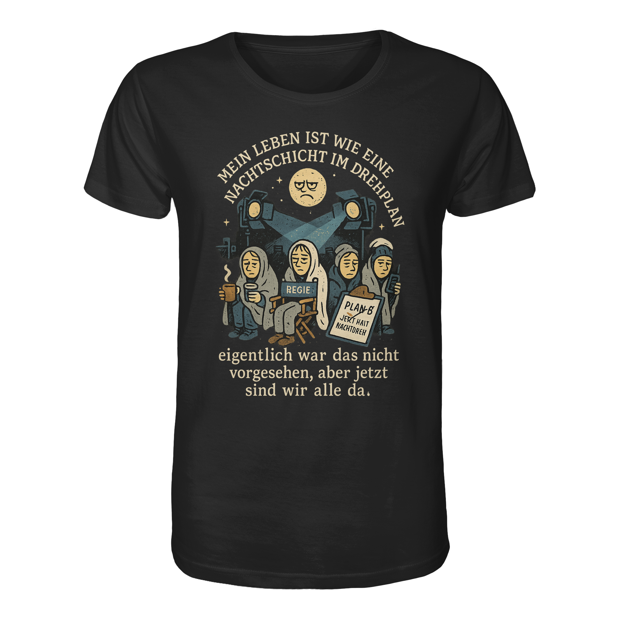 Nachtschicht - Organic Shirt – Bild 4