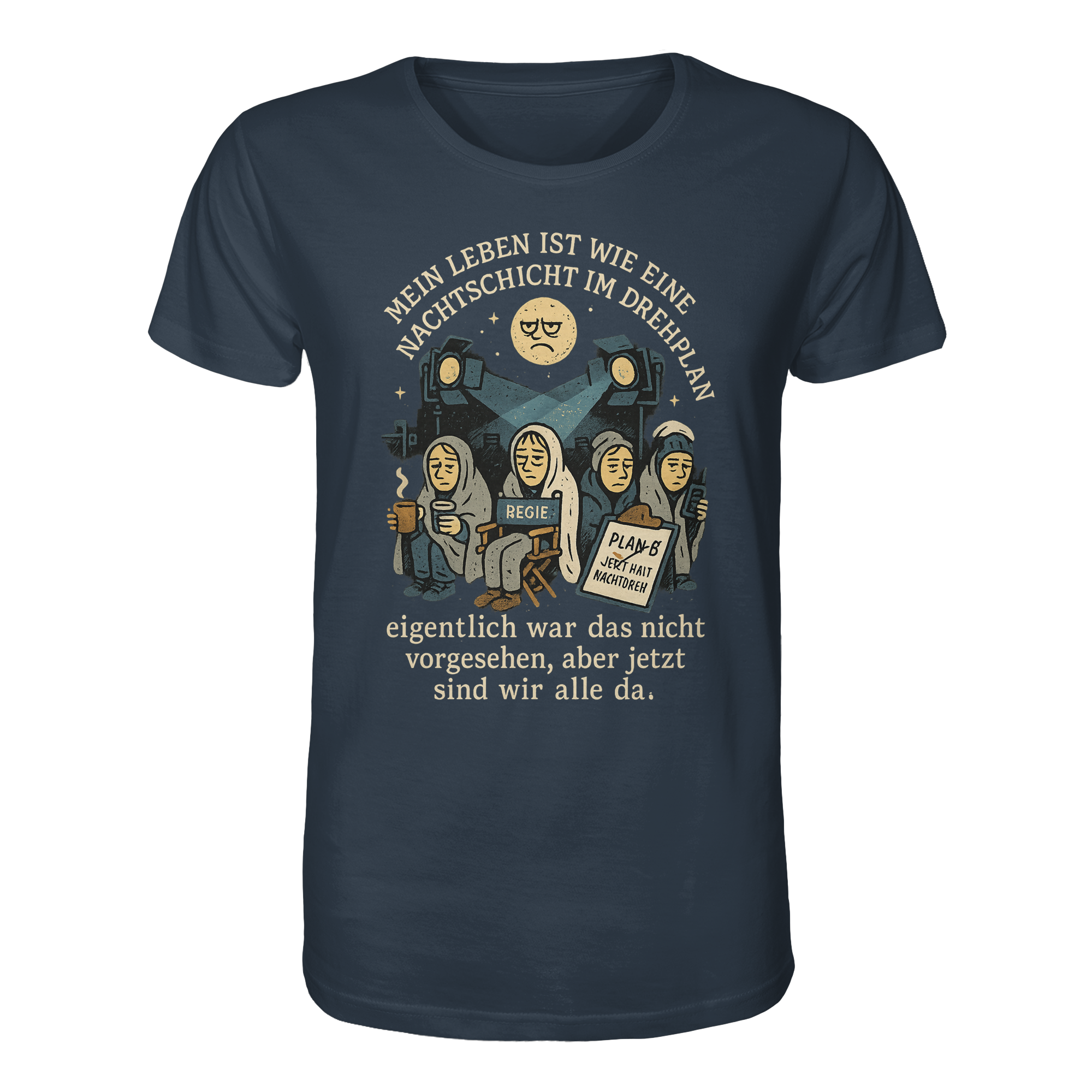 Nachtschicht - Organic Shirt – Bild 6