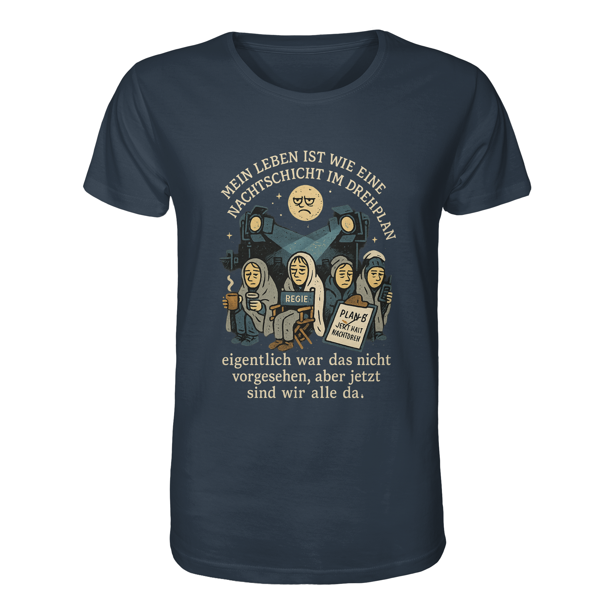 Nachtschicht - Organic Shirt – Bild 6