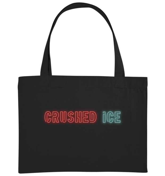 crushed-ice-logo-organic-shopping-bag