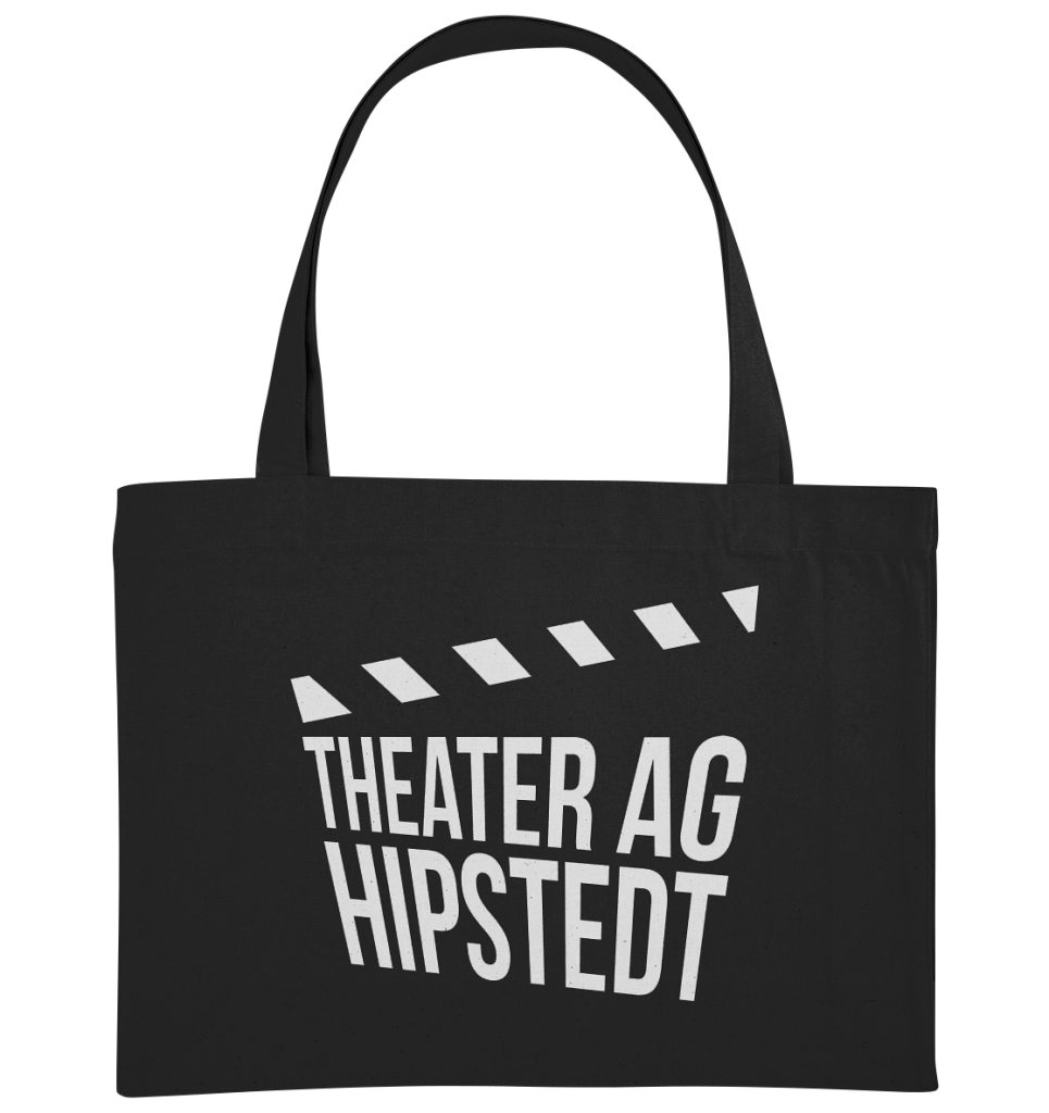 TAGH Logo weiß, klein - Organic Shopping-Bag