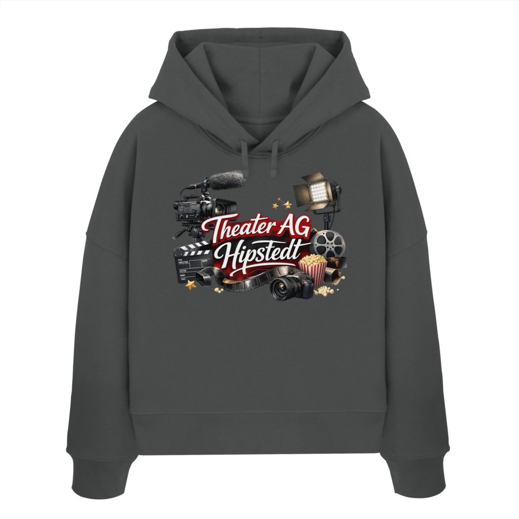 TAGH_LOGO-ART - Womens Organic Boxcut Hoodie