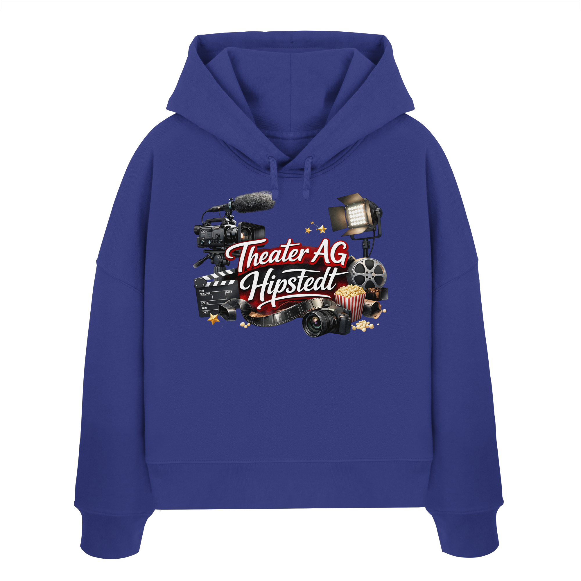 TAGH_LOGO-ART - Womens Organic Boxcut Hoodie – Bild 8